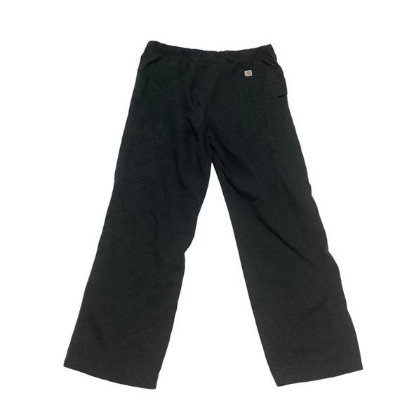 Carhartt Ripstop Boot Cut 8-Pocket Cargo Scrub Pant Sz Medium Black - Picture 4 of 10